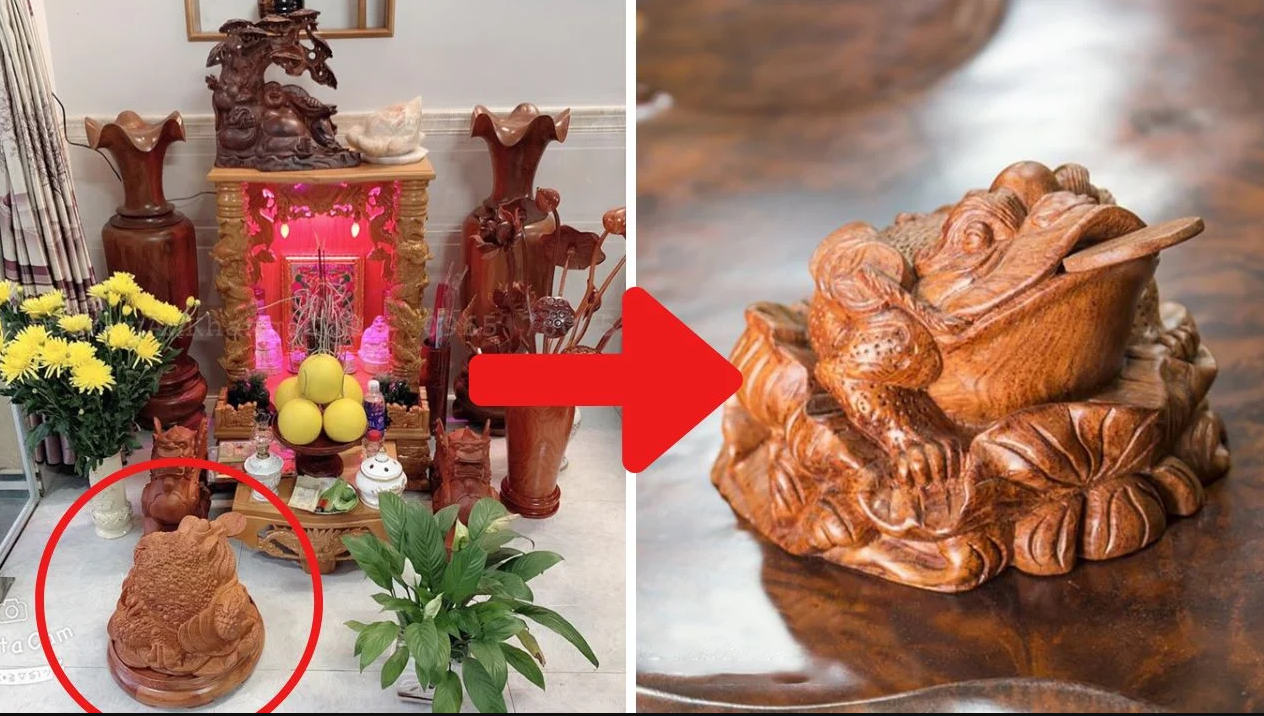 Đặt cóc ngậm tiền Sai Vị Trí Làm Ăn Thất Bát- Cách Đặt Cóc Ngậm Tiền Sao Cho Đúng